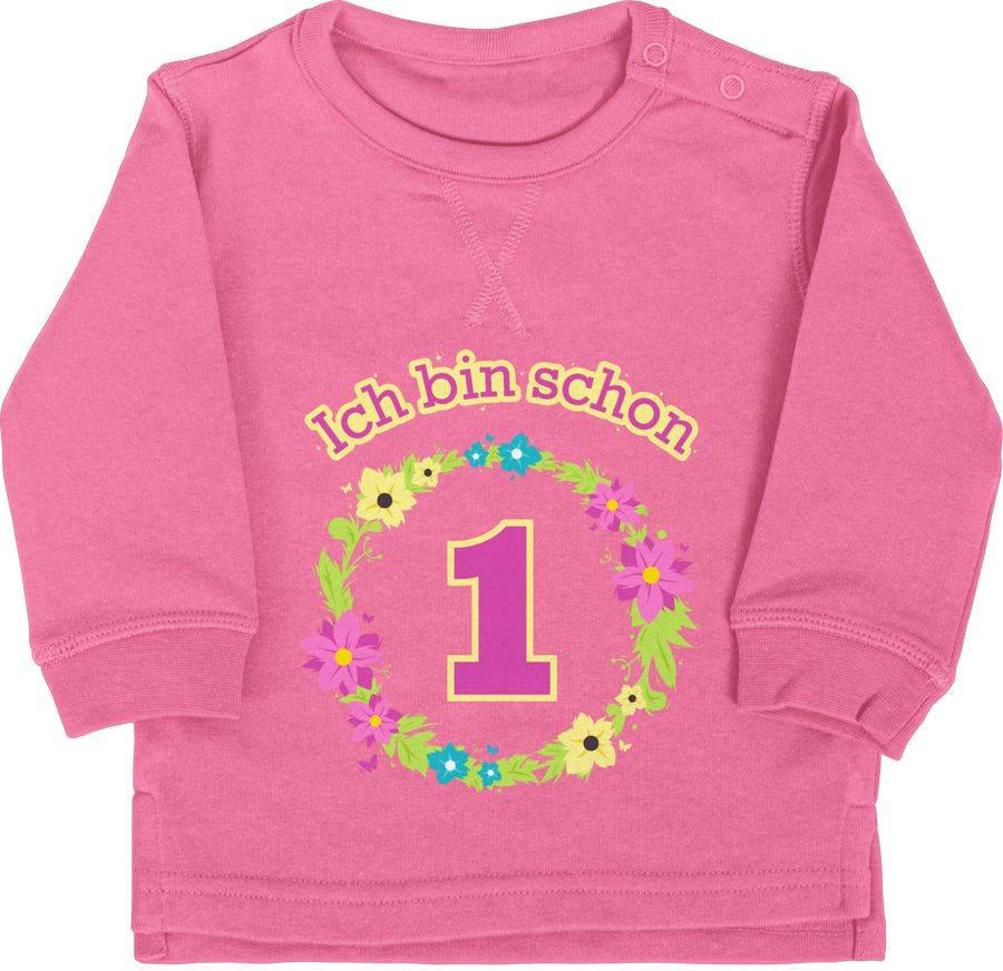 Shirtracer Ich bin schon eins Blumenkranz: Tshirt Turnbeutel Shirtracer