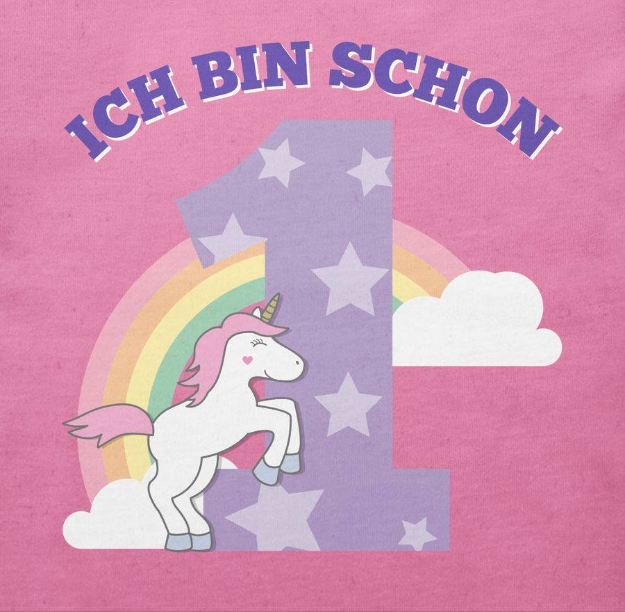 Shirtracer Ich Bin Schon Eins Einhorn Shirts & Mehr Shirtracer