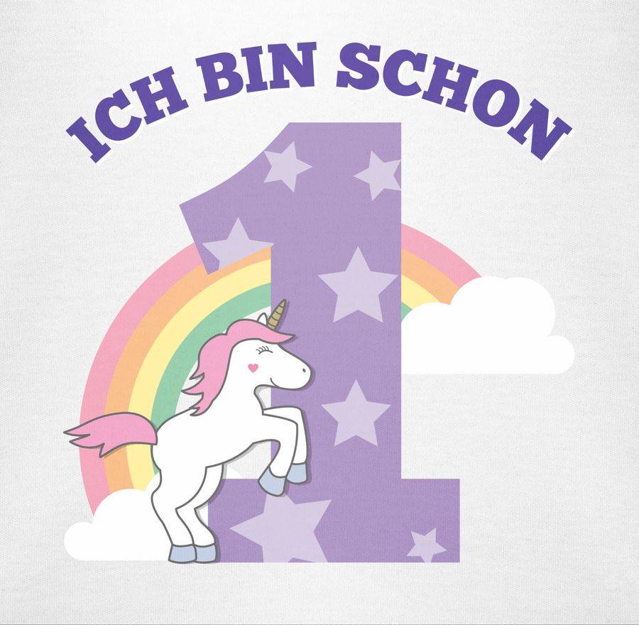 Shirtracer Ich Bin Schon Eins Einhorn Shirts & Mehr Shirtracer