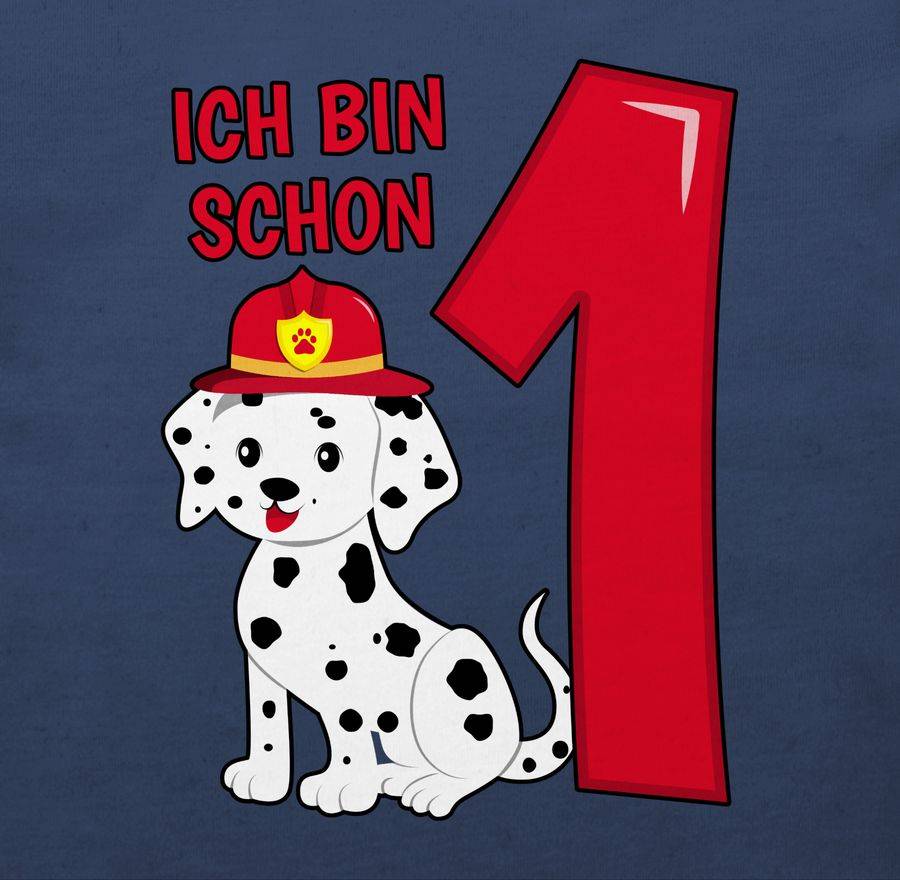 Shirtracer Ich Bin Schon Eins Feuerwehr Hund: T-Shirt Gym Bag Shirtracer