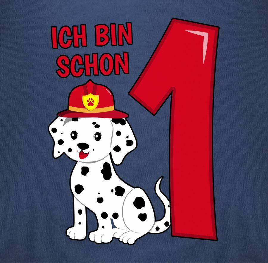 Shirtracer Ich Bin Schon Eins Feuerwehr Hund: T-Shirt Gym Bag Shirtracer