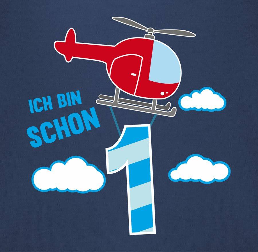 Shirtracer Ich Bin Schon Eins Hubschrauber: Tshirt Gym Bag Shirtracer