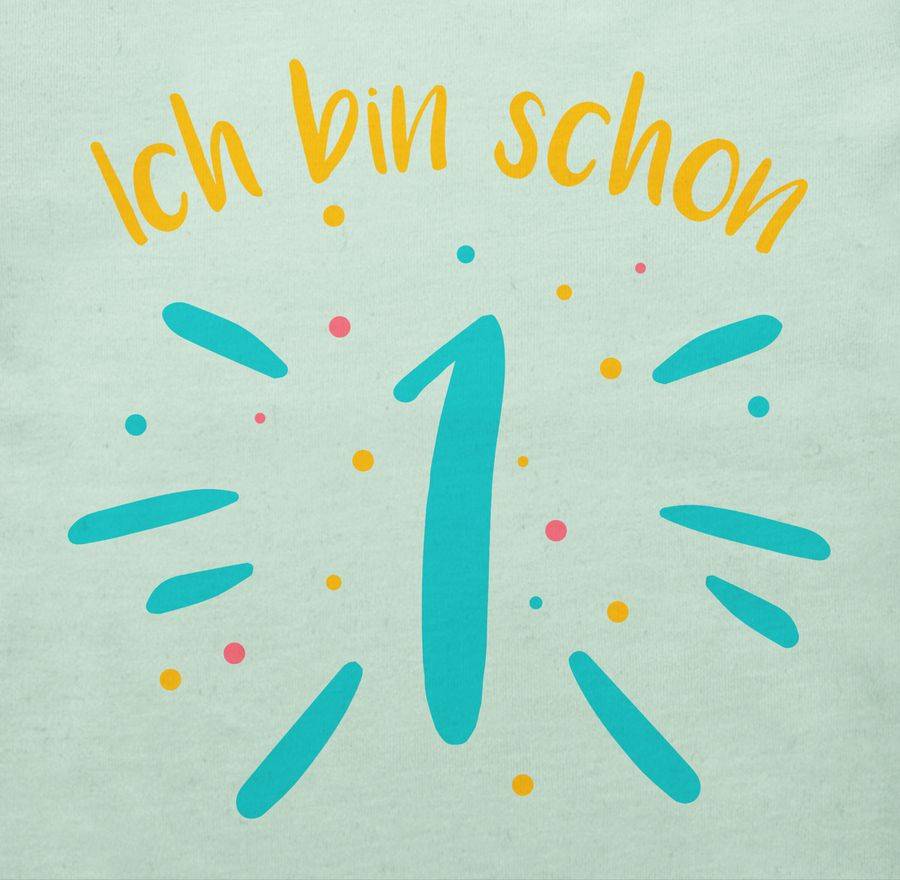 Shirtracer Ich Bin Schon Eins Konfetti Bunt Shirts & Mehr Shirtracer