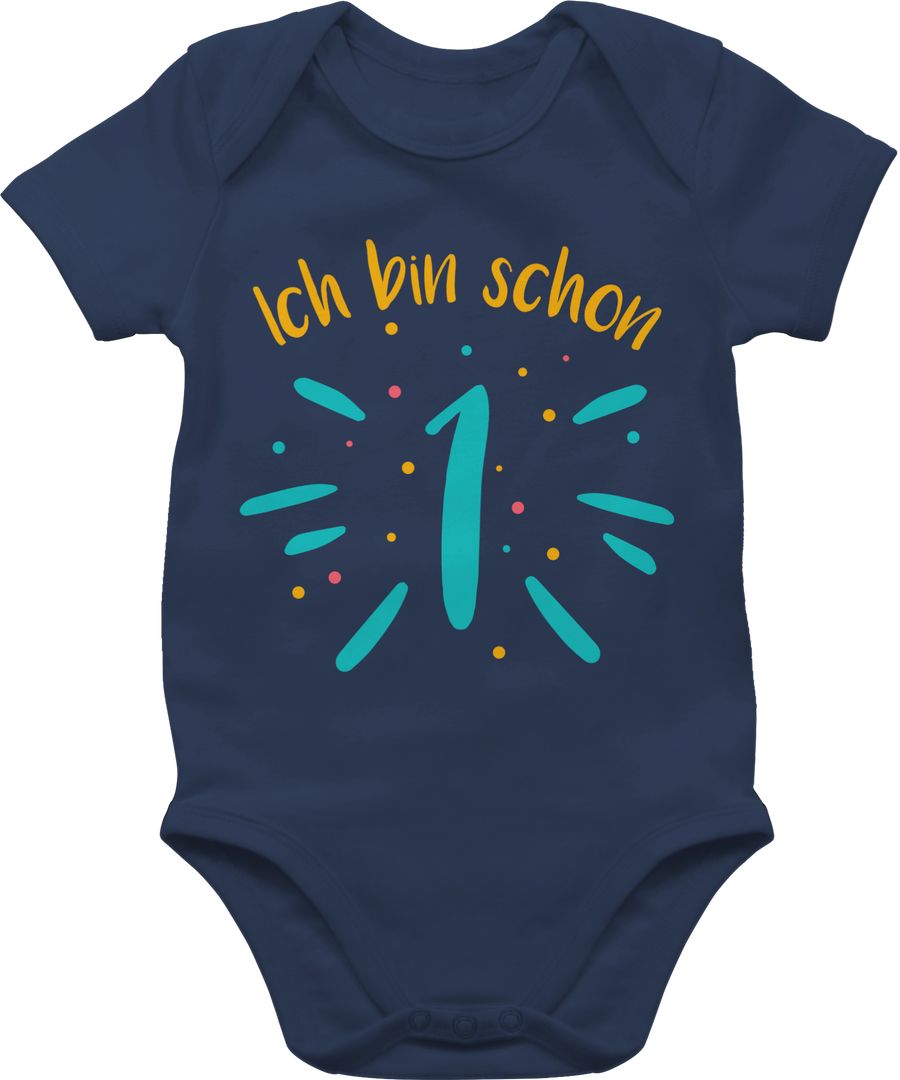 Shirtracer Ich bin schon eins Konfetti bunt Shirts & Mehr Shirtracer