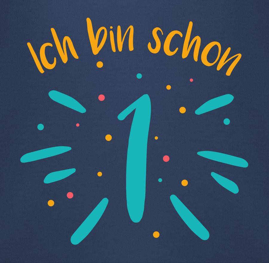 Shirtracer Ich Bin Schon Eins Konfetti Bunt Shirts & Mehr Shirtracer