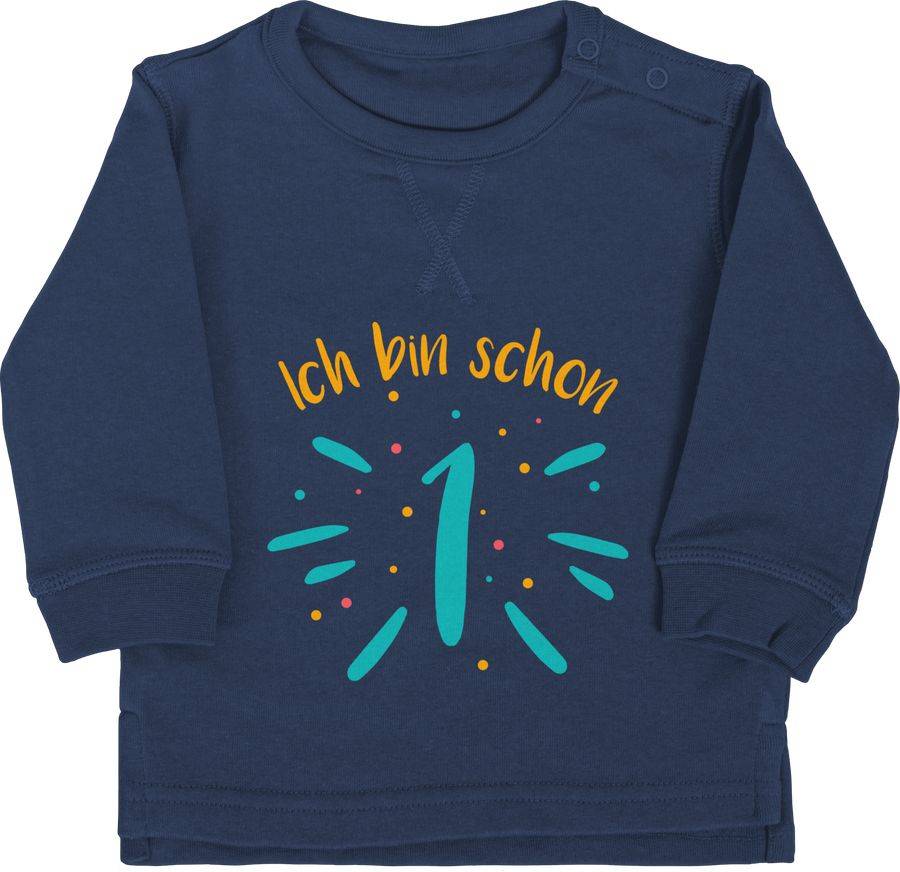 Shirtracer Ich bin schon eins Konfetti bunt Shirts & Mehr Shirtracer