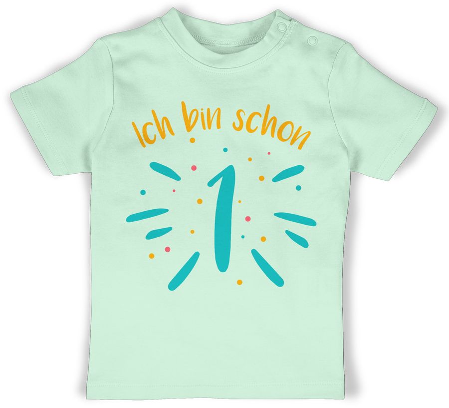Shirtracer Ich Bin Schon Eins Konfetti Bunt Shirts & Mehr Shirtracer