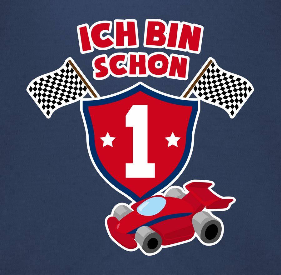 Shirtracer Ich Bin Schon Eins Rennauto: Tshirt Rucksack Shirtracer