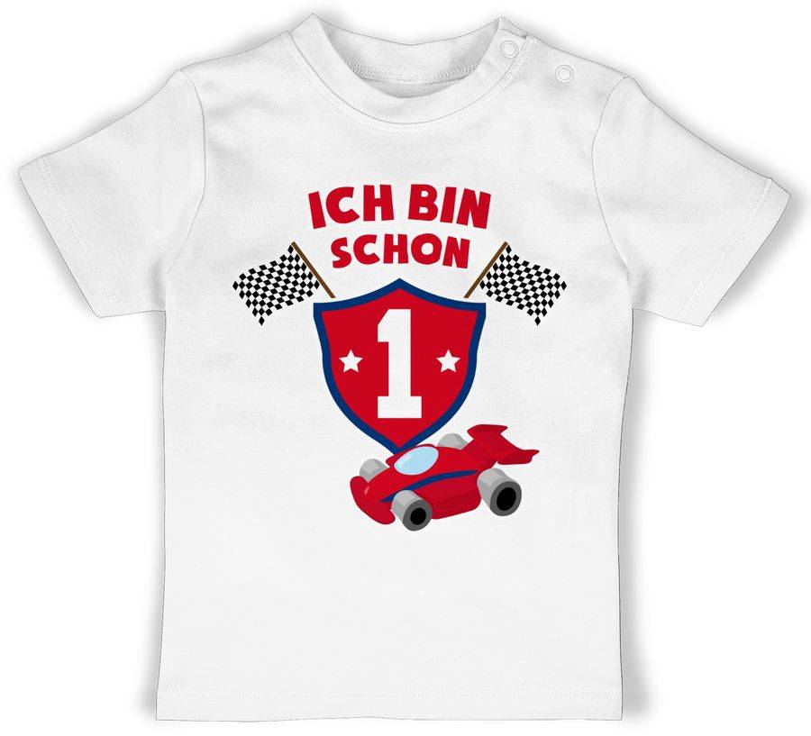 Shirtracer Ich bin schon eins Rennauto: Tshirt Rucksack Shirtracer