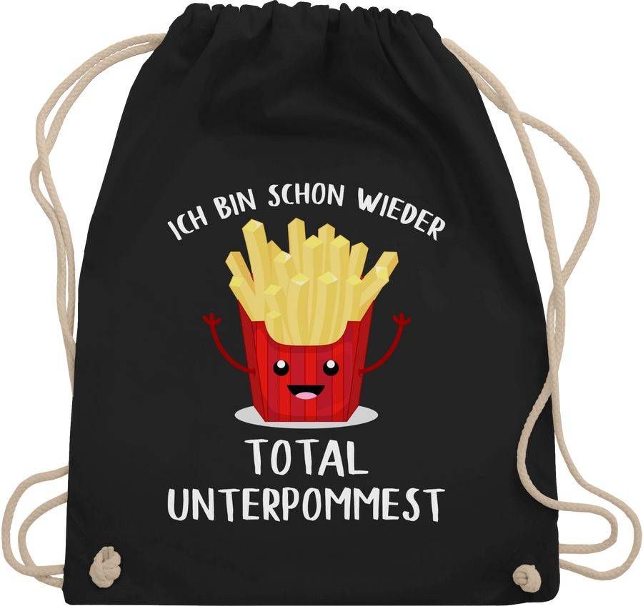 Shirtracer Ich bin schon wieder total unterpommest Shirts & Mehr Shirtracer