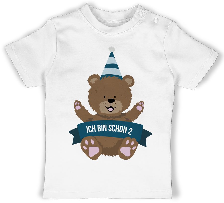 Shirtracer Ich bin schon zwei Bär Shirts & Mehr Shirtracer