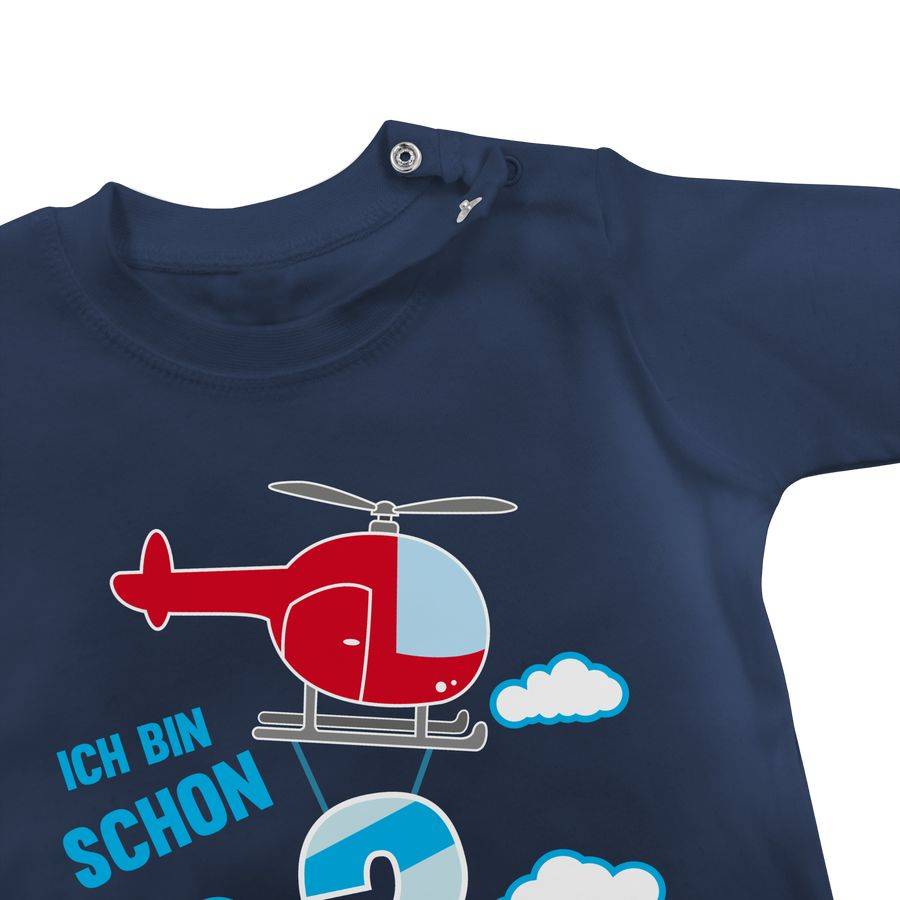 Shirtracer Ich Bin Schon Zwei Hubschrauber: Tshirt Rucksack Shirtracer