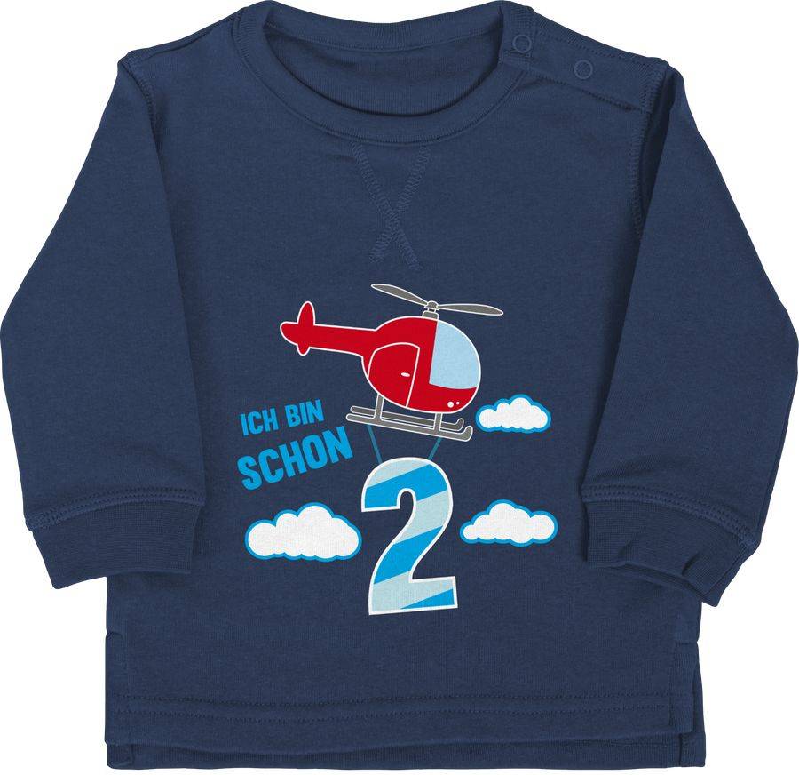 Shirtracer Ich bin schon zwei Hubschrauber: Tshirt Rucksack Shirtracer