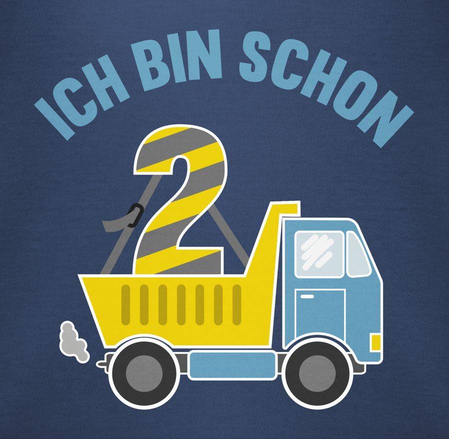 Shirtracer Ich Bin Schon Zwei LKW: Tshirt Gym Bag Shirtracer