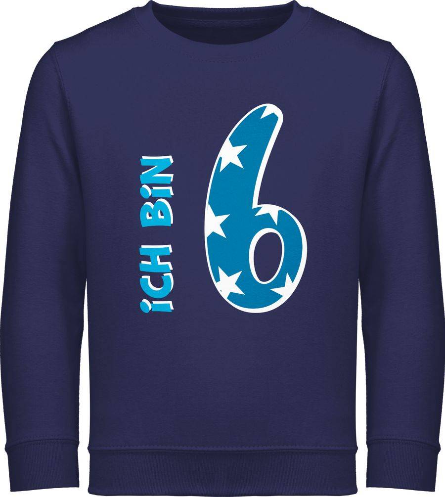 Shirtracer Ich bin sechs Blau Junge Shirts & Mehr Shirtracer