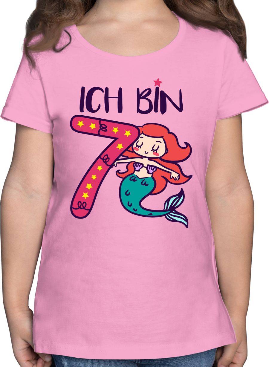 Shirtracer Ich bin sieben Meerjungfrau: T-Shirt Gym Bag Shirtracer