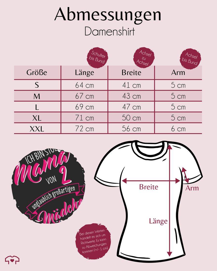 Shirtracer Ich Bin Stolze Mama Von 2 Unglaublich Großartigen Mädchen Shirts & Mehr Shirtracer