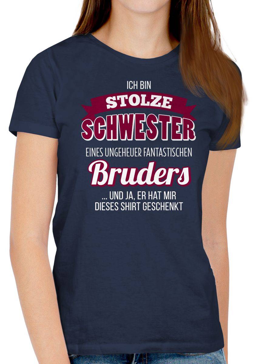 Shirtracer Ich Bin Stolze Schwester Shirts & Mehr Shirtracer