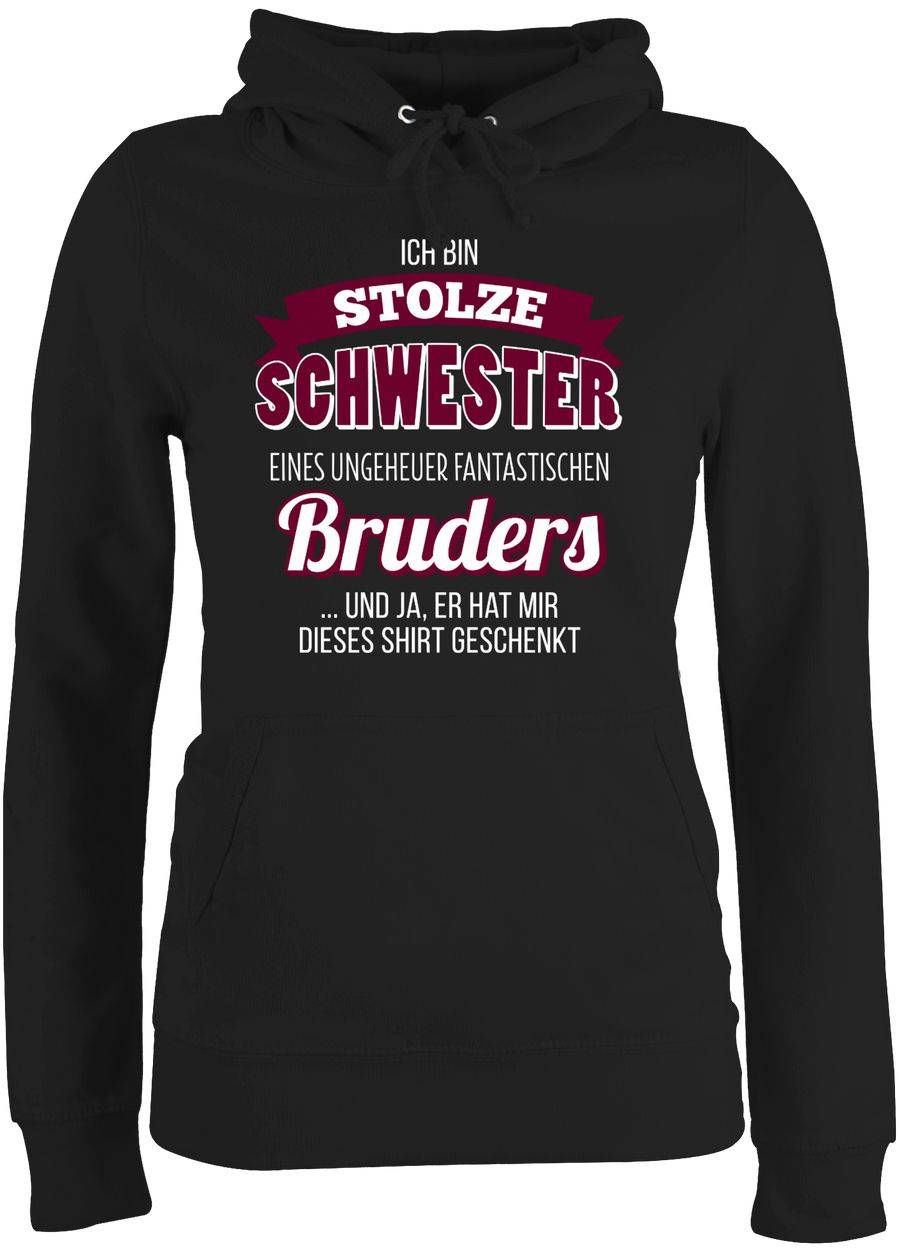 Shirtracer Ich bin stolze Schwester Shirts & Mehr Shirtracer