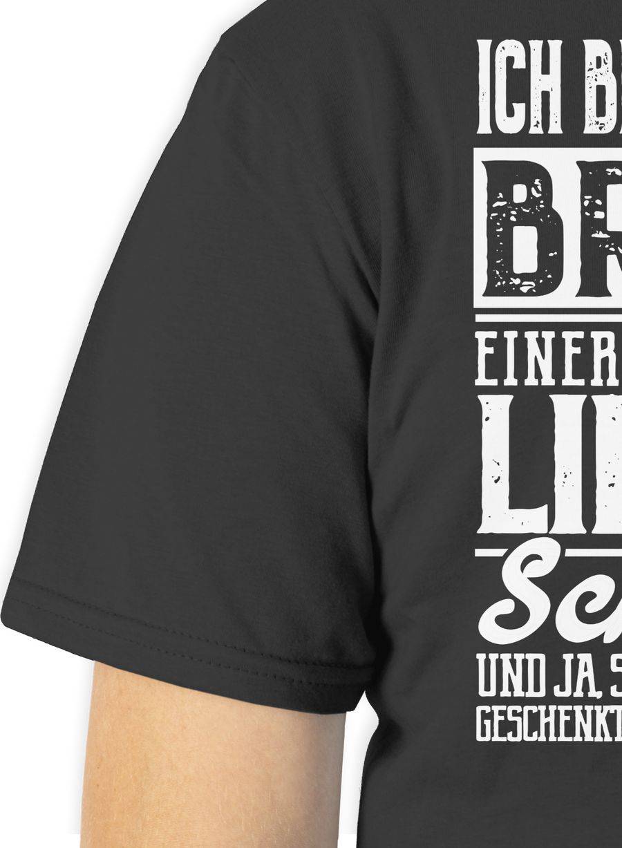Shirtracer Ich Bin Stolzer Bruder Einer Tollen Und Wundervollen Schwester: Tshirt Turnbeute Shirtracer