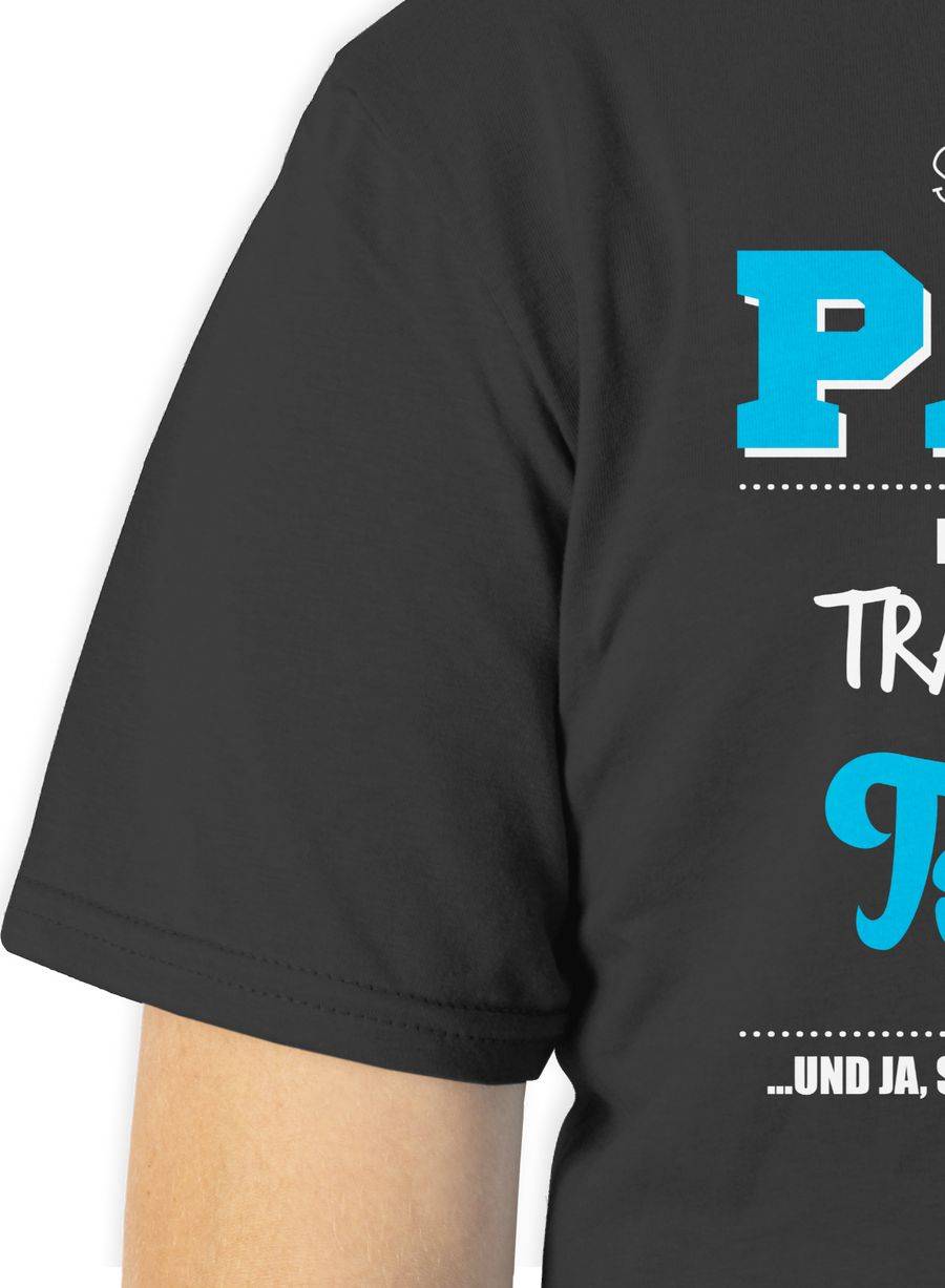 Shirtracer Ich Bin Stolzer Papa Einer Wahnsinnig Traumhaften Tochter: T-Shirt Turnbeutel Shirtracer