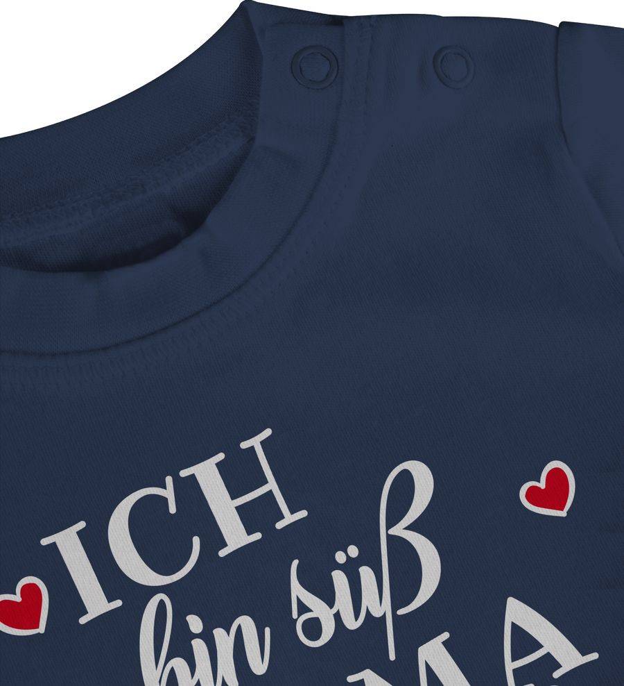 Shirtracer Ich Bin Süß Mama Ist Heiß Papa Hat Glück Herzen: Tshirt Rucksack Shirtracer