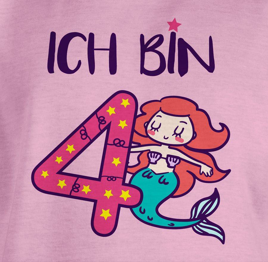 Shirtracer Ich Bin Vier Meerjungfrau: Tshirt Gym Bag Shirtracer