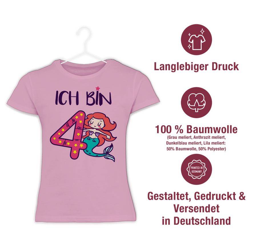 Shirtracer Ich Bin Vier Meerjungfrau: Tshirt Gym Bag Shirtracer