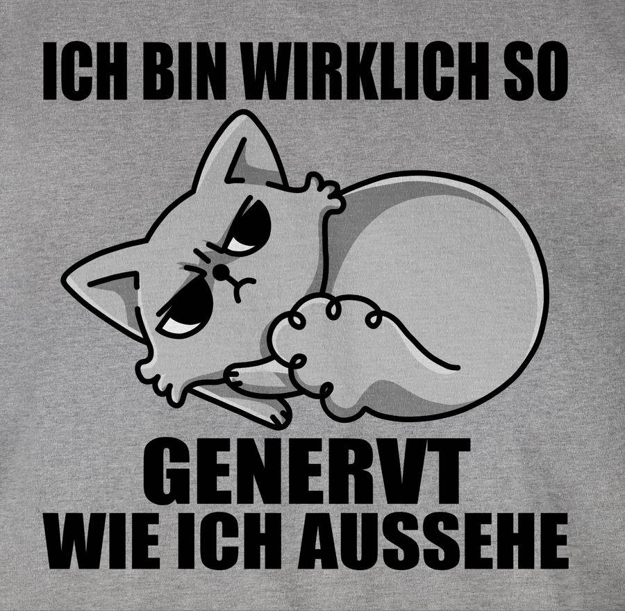 Shirtracer Ich Bin Wirklich So Genervt Wie Ich Aussehe Shirts & Mehr Shirtracer