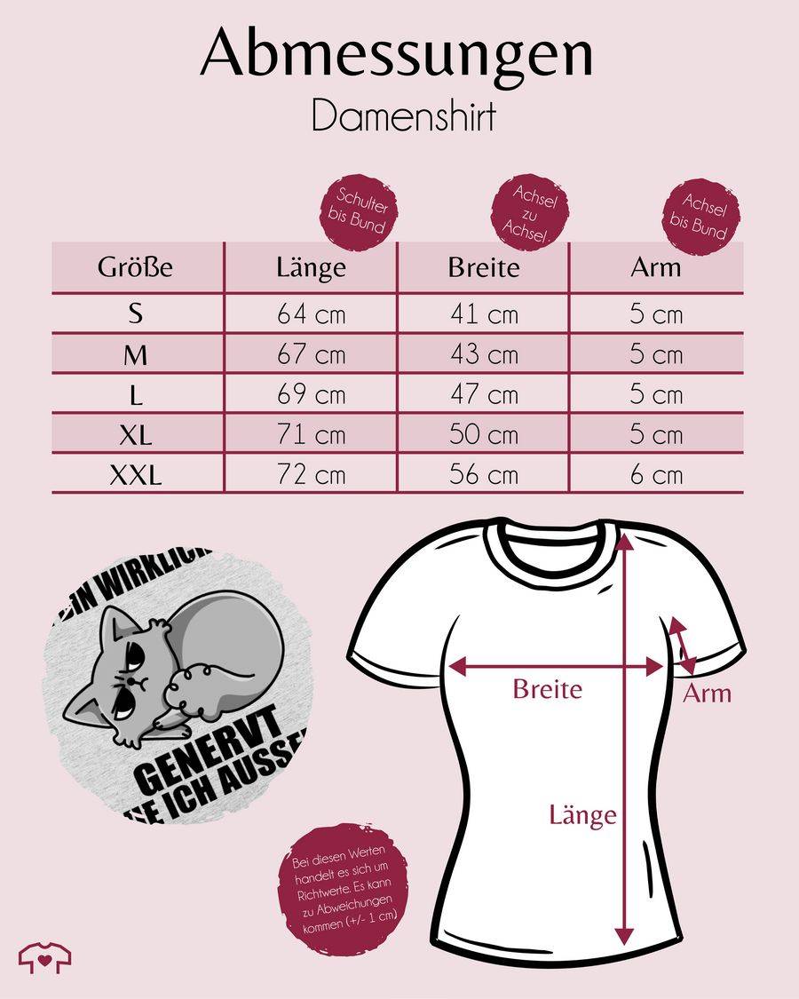 Shirtracer Ich Bin Wirklich So Genervt Wie Ich Aussehe Shirts & Mehr Shirtracer