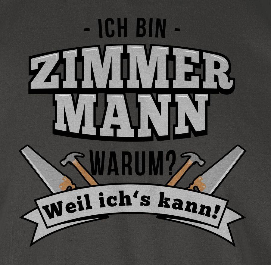 Shirtracer Ich Bin Zimmermann: Tshirt Rucksack Shirtracer