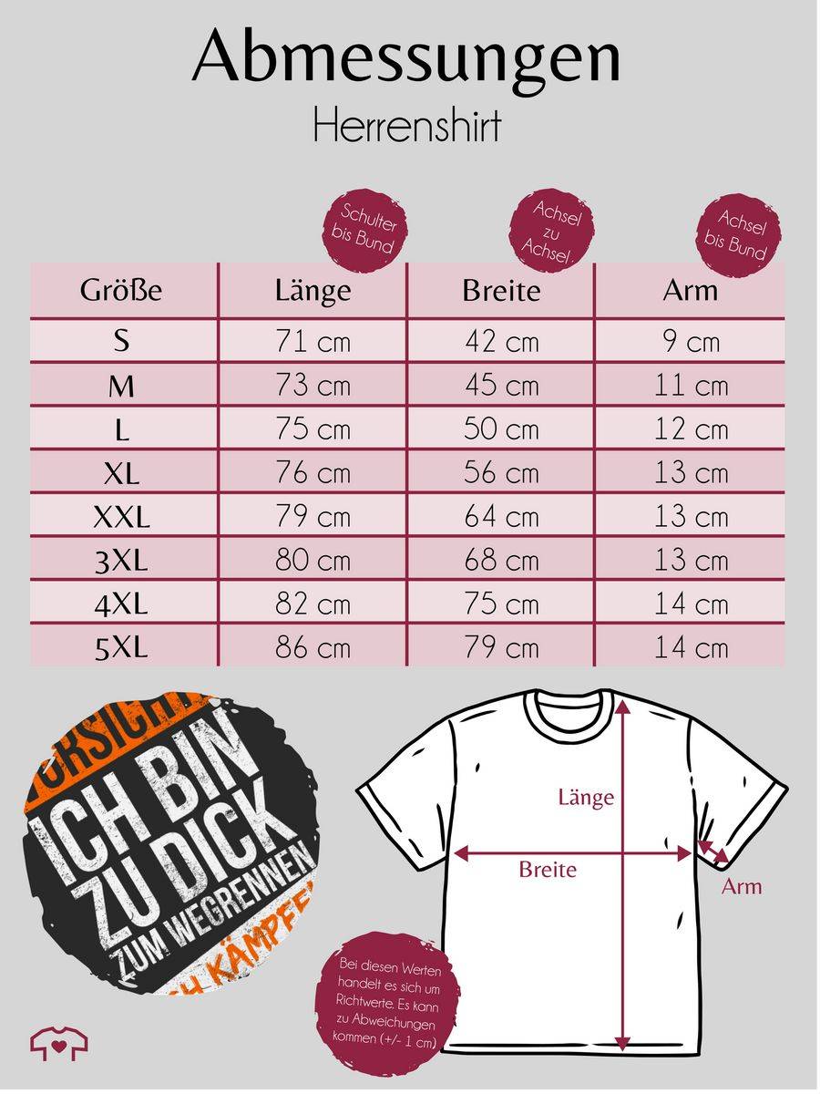 Shirtracer Ich Bin Zu Dick Zum Wegrennen Ich Kämpfe: T-Shirt Rucksack Shirtracer