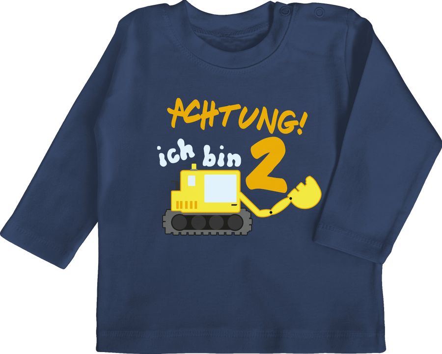 Shirtracer Ich bin zwei Bagger Shirts & Mehr Shirtracer