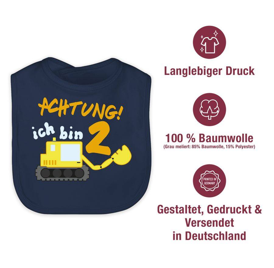 Shirtracer Ich Bin Zwei Bagger Shirts & Mehr Shirtracer