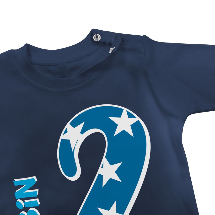 Shirtracer Ich Bin Zwei Blau Junge: T-Shirt Rucksack Shirtracer