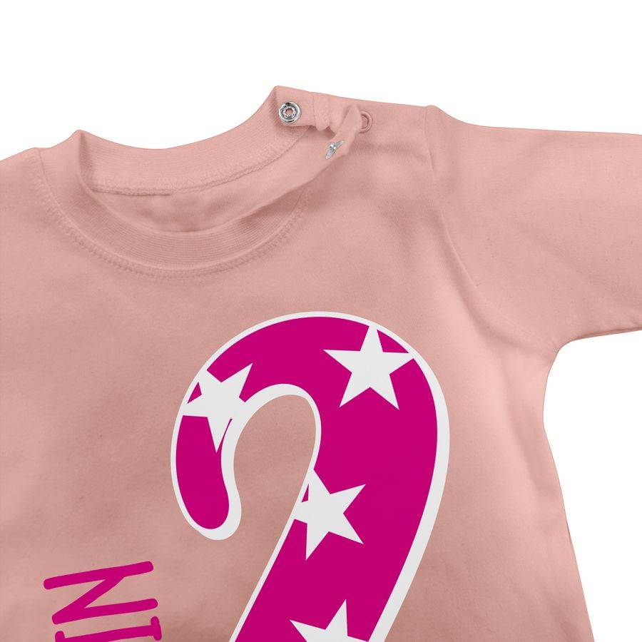 Shirtracer Ich Bin Zwei Rosa Mädchen Shirts & Mehr Shirtracer