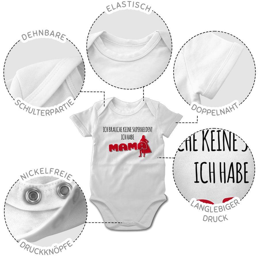 Shirtracer Ich Brauche Keine Superhelden! Ich Habe Mama Shirts & Mehr Shirtracer