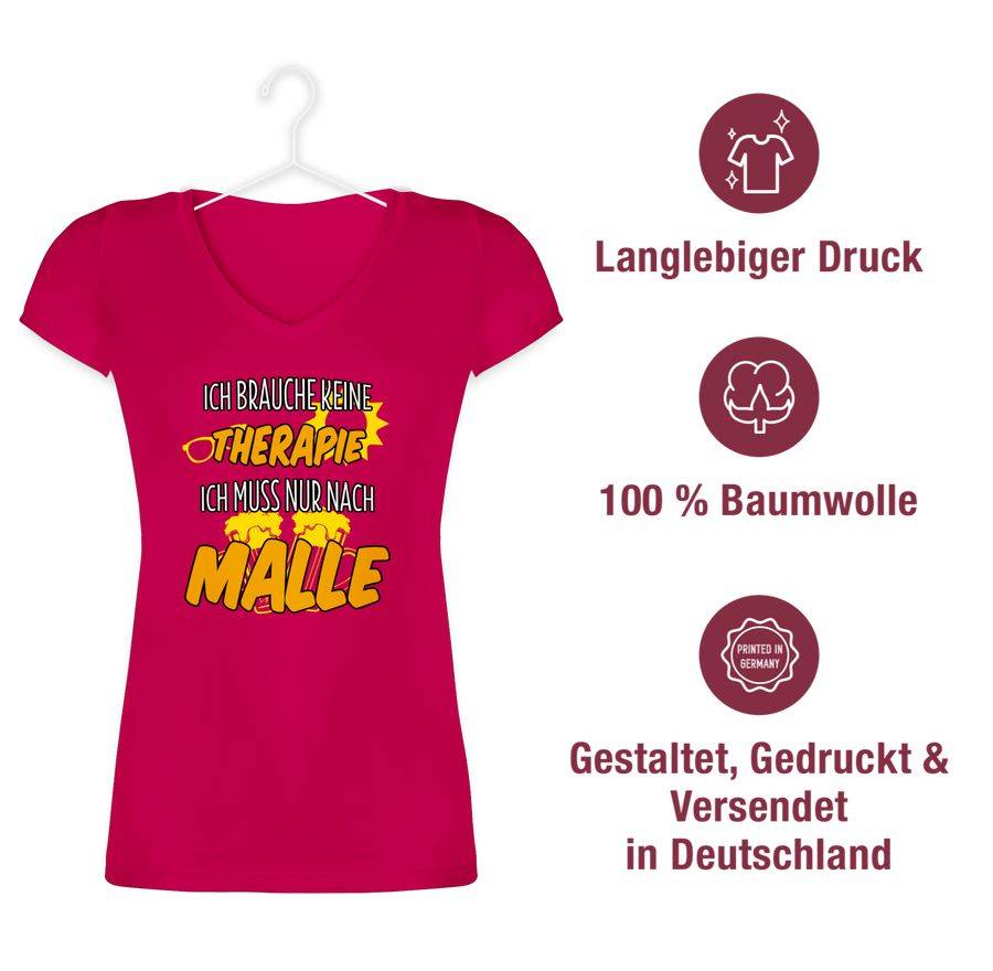 Shirtracer Ich Brauche Keine Therapie Ich Muss Nur Nach Malle Shirts & Mehr Shirtracer