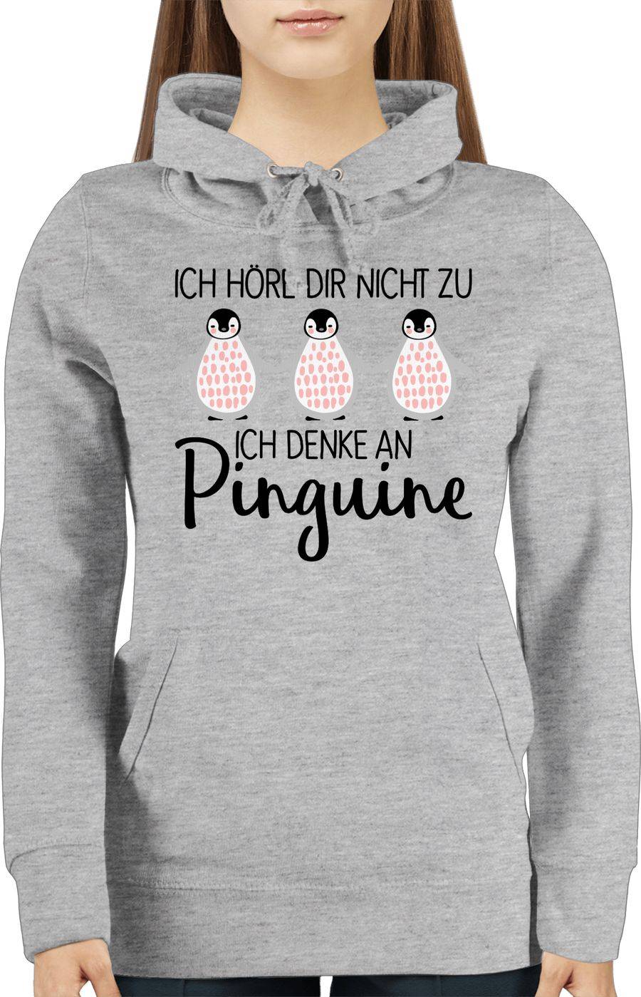 Shirtracer Ich Denke An Pinguine: T-Shirt Rucksack Shirtracer