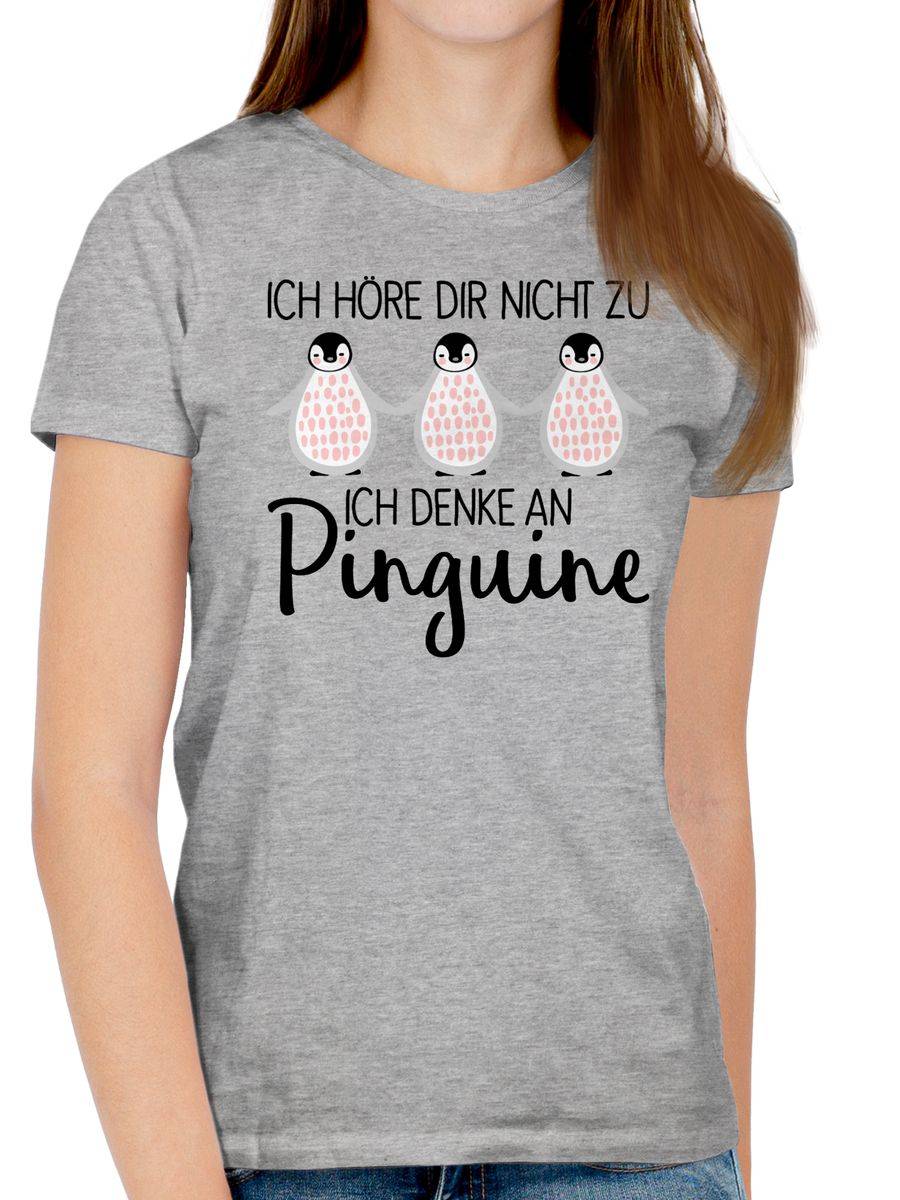 Shirtracer Ich Denke An Pinguine: T-Shirt Rucksack Shirtracer