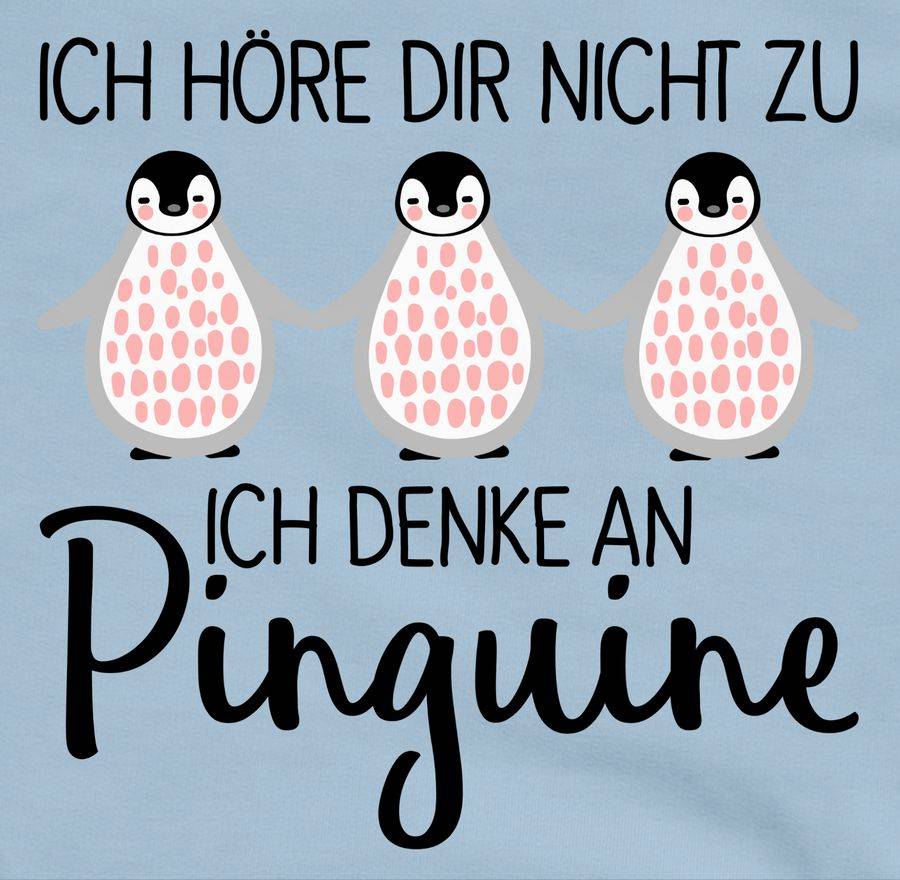 Shirtracer Ich Denke An Pinguine: T-Shirt Rucksack Shirtracer