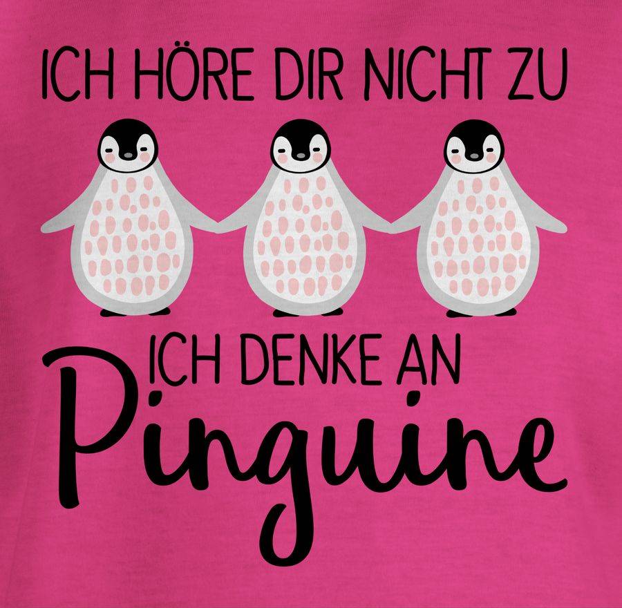 Shirtracer Ich Denke An Pinguine: T-Shirt Rucksack Shirtracer