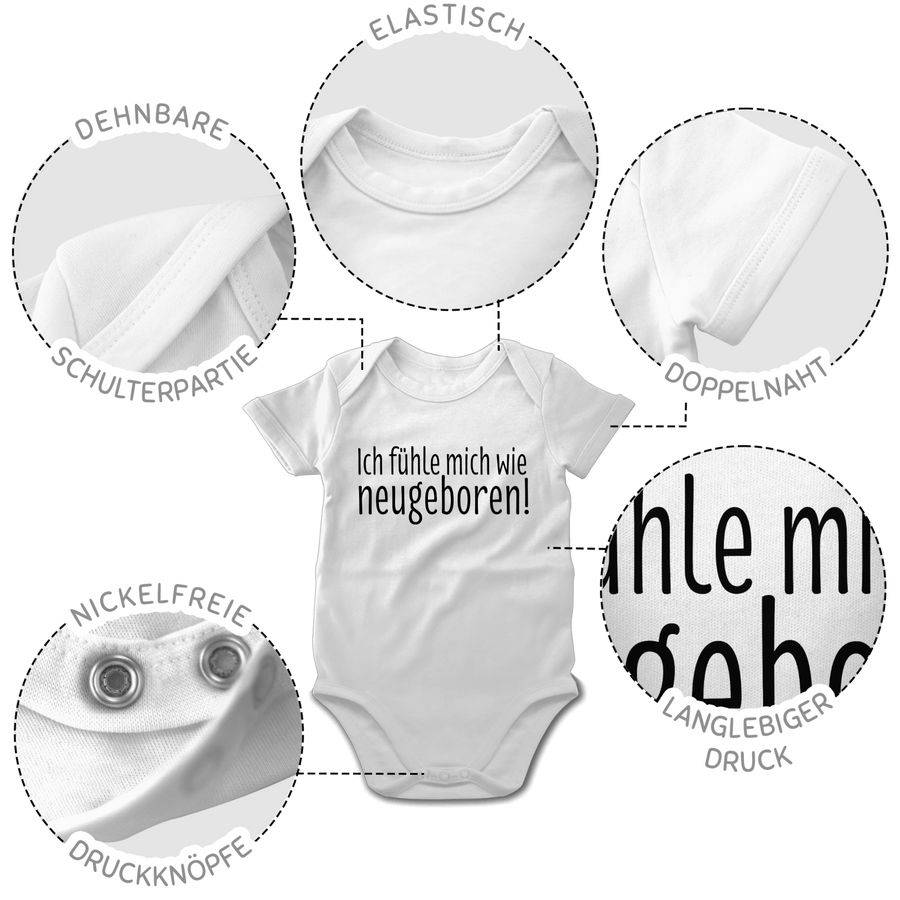 Shirtracer Ich Fühle Mich Wie Neugeboren Shirts & Mehr Shirtracer