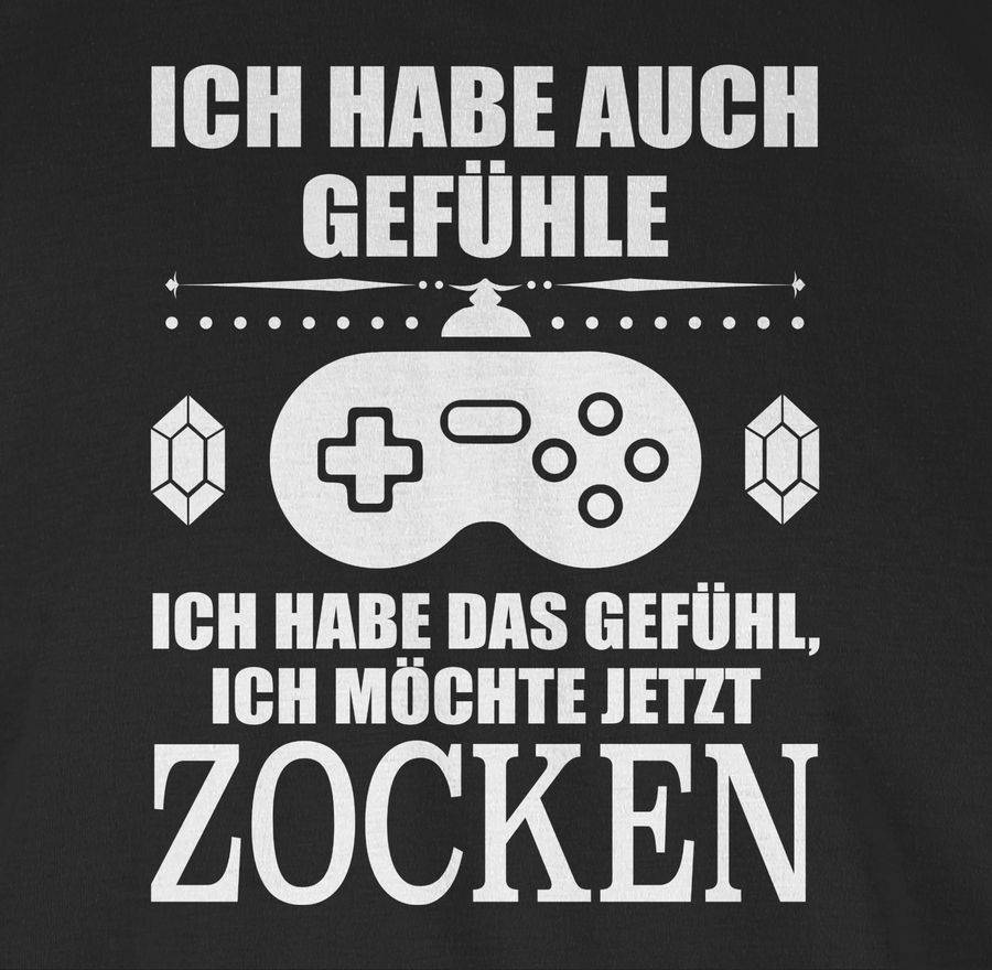 Shirtracer Ich Hab Das Gefühl Ich Möchte Jetzt Zocken: T-Shirt Rucksack Shirtracer