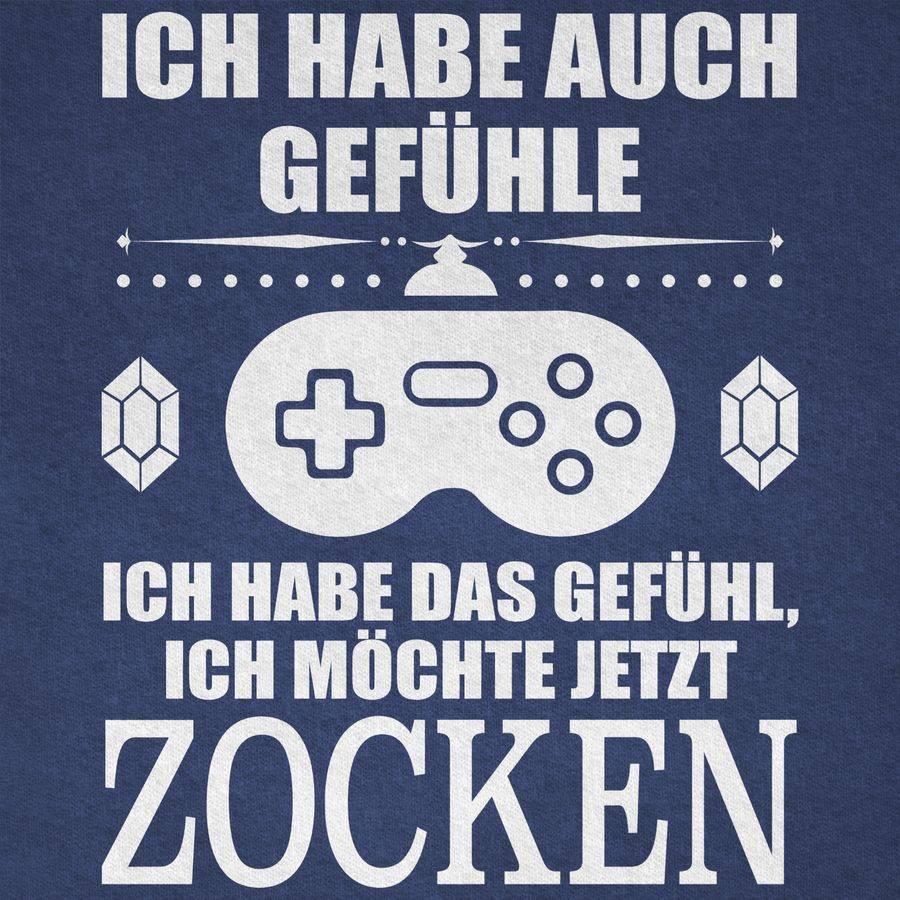 Shirtracer Ich Hab Das Gefühl Ich Möchte Jetzt Zocken: T-Shirt Rucksack Shirtracer