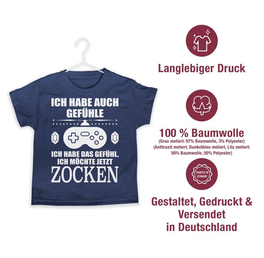 Shirtracer Ich Hab Das Gefühl Ich Möchte Jetzt Zocken: T-Shirt Rucksack Shirtracer