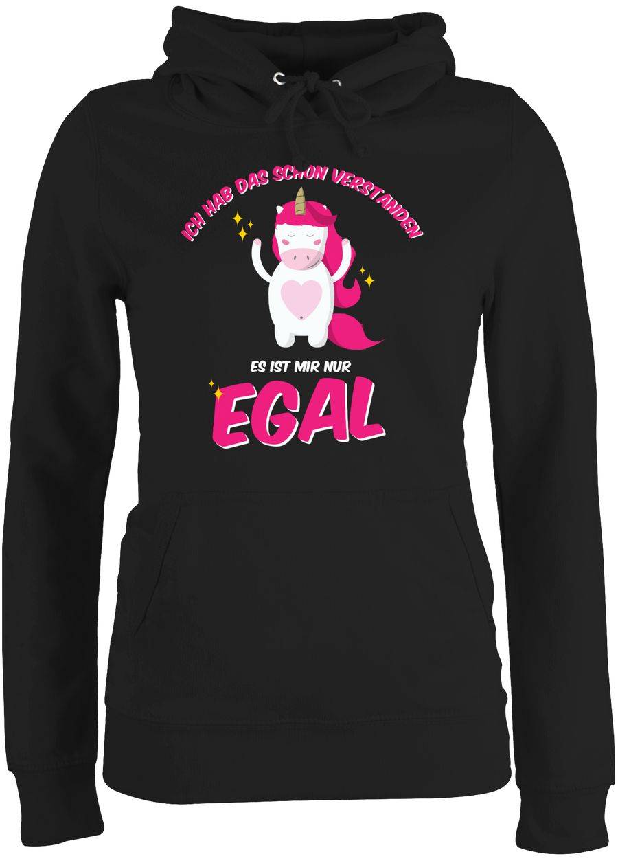 Shirtracer Ich hab das schon verstanden ist mir nur egal Einhorn Shirts & Mehr Shirtracer