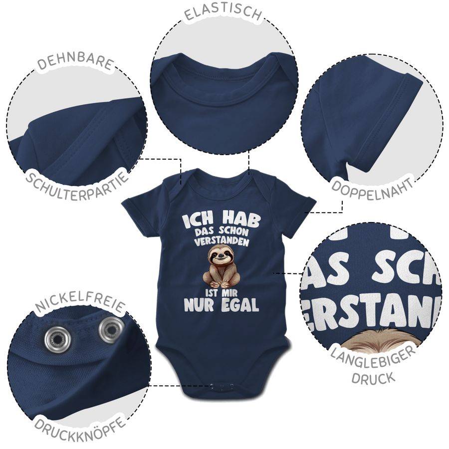 Shirtracer Ich Hab Das Schon Verstanden Ist Mir Nur Egal Lustiger Spruch Faultier Shirts Shirtracer