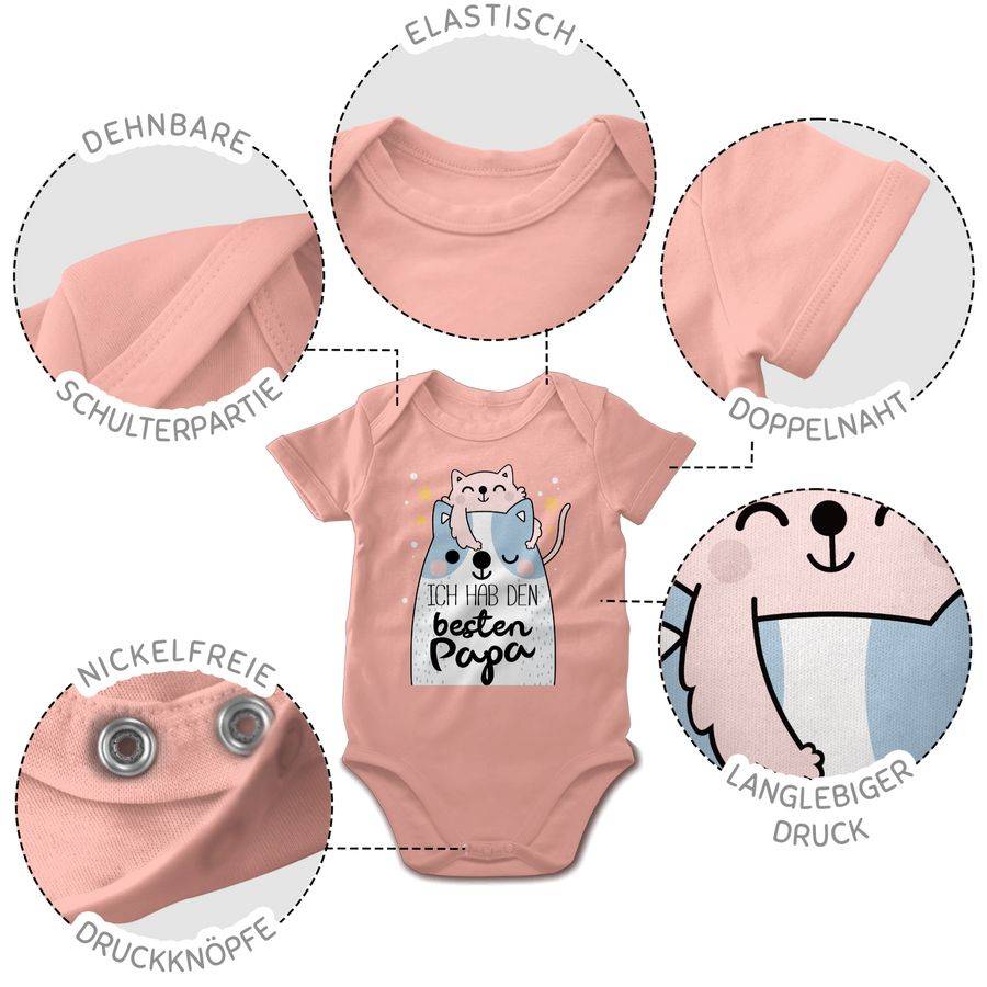 Shirtracer Ich Hab Den Besten Papa Katzen Shirts & Mehr Shirtracer