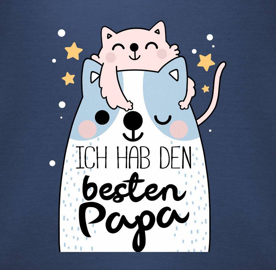 Shirtracer Ich Hab Den Besten Papa Katzen Shirts & Mehr Shirtracer